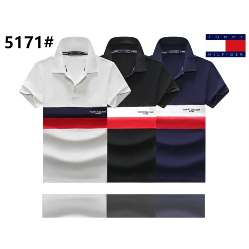 Replica Tommy Hilfiger TH T-Shirts Short Sleeved For Men #1177984 $25.00 USD for Wholesale