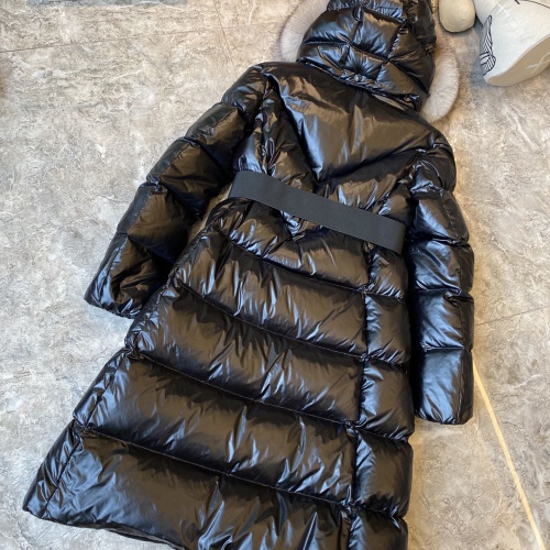 Replica Moncler Down Feather Coat Long Sleeved For Women #1177986 $235.00 USD for Wholesale