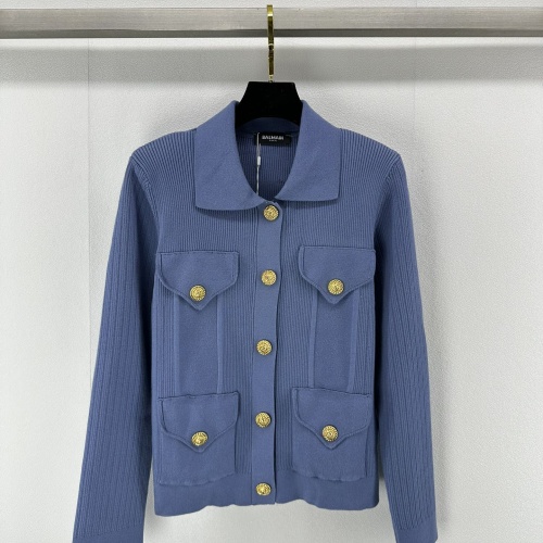 Replica Balmain Jackets Long Sleeved For Women #1178026, $108.00 USD, [ITEM#1178026], Replica Balmain Jackets outlet from China