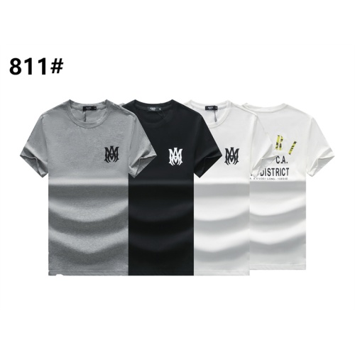 Replica Amiri T-Shirts Short Sleeved For Men #1178052 $23.00 USD for Wholesale