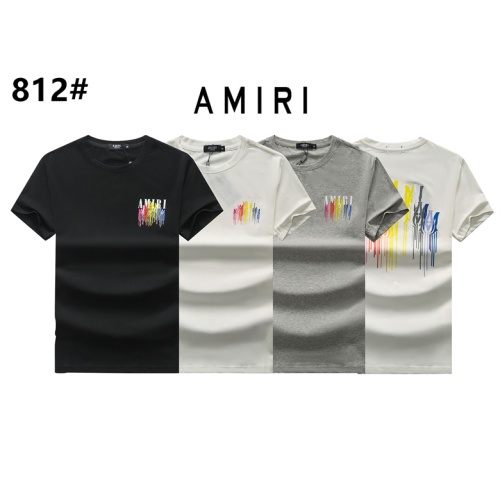 Replica Amiri T-Shirts Short Sleeved For Men #1178063 $23.00 USD for Wholesale