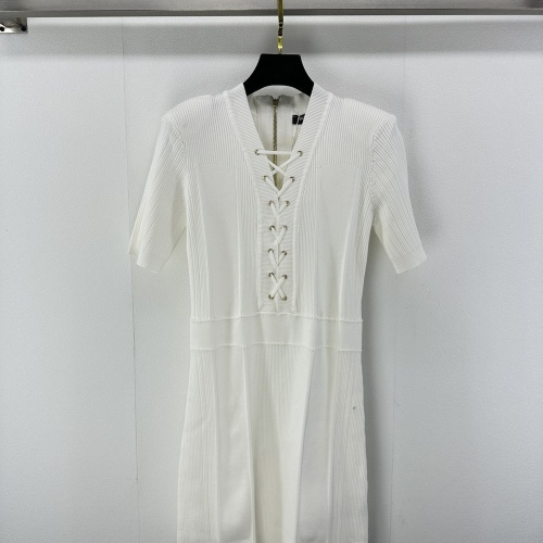 Replica Balmain Dresses Short Sleeved For Women #1178086, $108.00 USD, [ITEM#1178086], Replica Balmain Dresses outlet from China