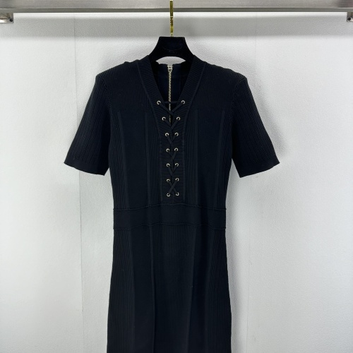 Replica Balmain Dresses Short Sleeved For Women #1178087, $108.00 USD, [ITEM#1178087], Replica Balmain Dresses outlet from China
