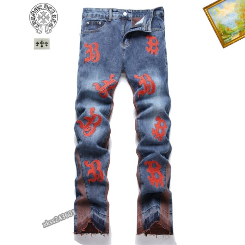 Replica Chrome Hearts Jeans For Men #1178165, $48.00 USD, [ITEM#1178165], Replica Chrome Hearts Jeans outlet from China
