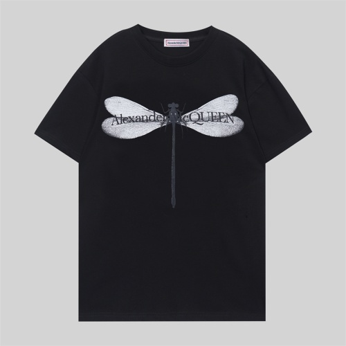 Replica Alexander McQueen T-shirts Short Sleeved For Unisex #1178334, $32.00 USD, [ITEM#1178334], Replica Alexander McQueen T-shirts outlet from China