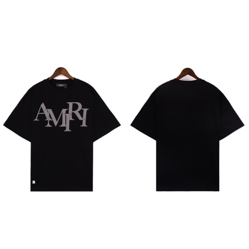 Replica Amiri T-Shirts Short Sleeved For Unisex #1178358, $29.00 USD, [ITEM#1178358], Replica Amiri T-Shirts outlet from China