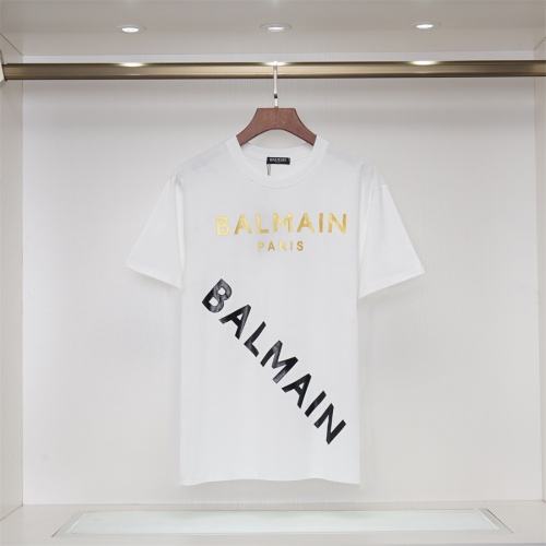 Replica Balmain T-Shirts Short Sleeved For Unisex #1178378, $32.00 USD, [ITEM#1178378], Replica Balmain T-Shirts outlet from China