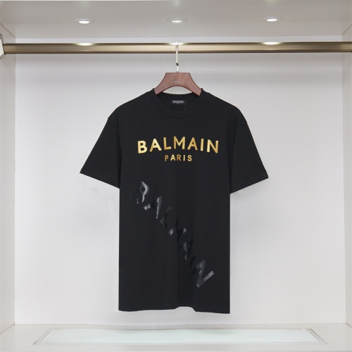 Replica Balmain T-Shirts Short Sleeved For Unisex #1178379, $32.00 USD, [ITEM#1178379], Replica Balmain T-Shirts outlet from China