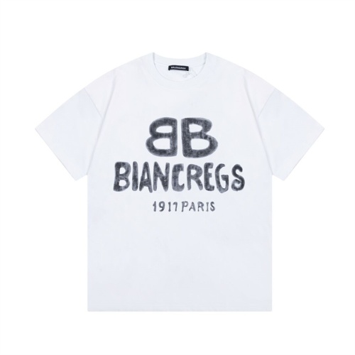 Replica Balenciaga T-Shirts Short Sleeved For Unisex #1178476, $42.00 USD, [ITEM#1178476], Replica Balenciaga T-Shirts outlet from China