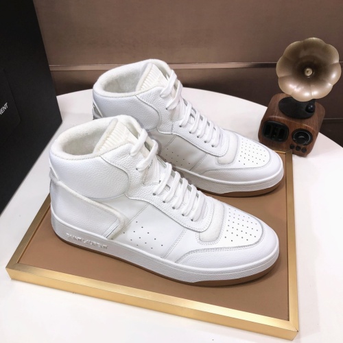 Replica Yves Saint Laurent YSL High Tops Shoes For Men #1178767, $98.00 USD, [ITEM#1178767], Replica Yves Saint Laurent YSL High Tops Shoes outlet from China