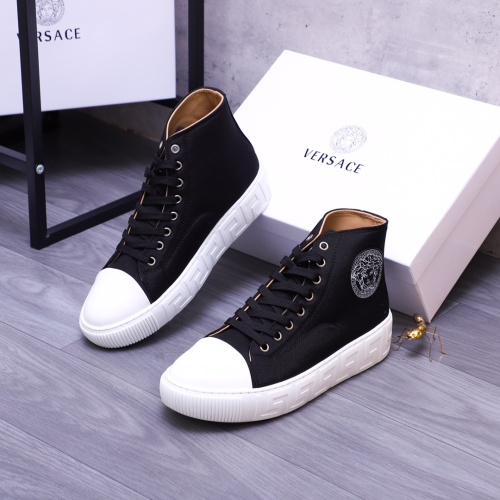 Replica Versace High Tops Shoes For Men #1178809, $72.00 USD, [ITEM#1178809], Replica Versace High Tops Shoes outlet from China
