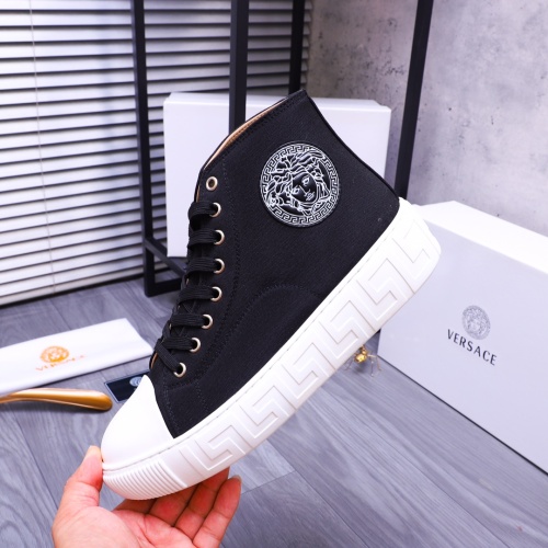 Replica Versace High Tops Shoes For Men #1178809 $72.00 USD for Wholesale