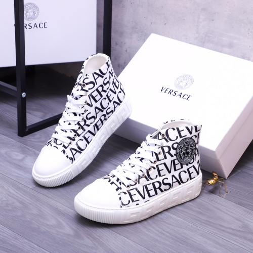 Replica Versace High Tops Shoes For Men #1178810, $72.00 USD, [ITEM#1178810], Replica Versace High Tops Shoes outlet from China
