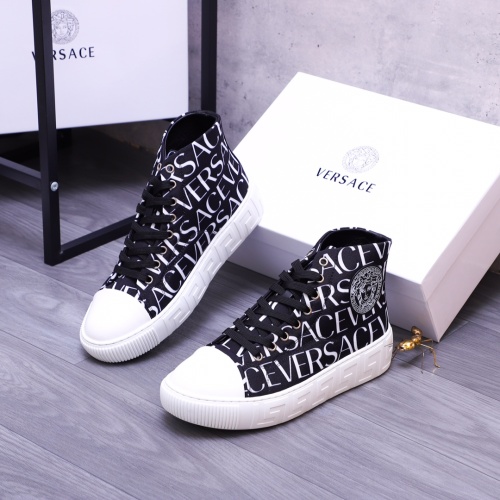 Replica Versace High Tops Shoes For Men #1178811, $72.00 USD, [ITEM#1178811], Replica Versace High Tops Shoes outlet from China