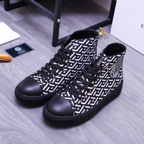 Replica Versace High Tops Shoes For Men #1178821, $72.00 USD, [ITEM#1178821], Replica Versace High Tops Shoes outlet from China