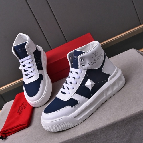 Replica Valentino High Tops Shoes For Men #1178878, $88.00 USD, [ITEM#1178878], Replica Valentino High Tops Shoes outlet from China