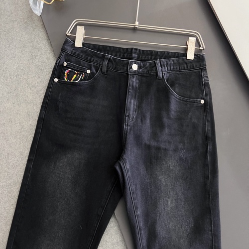 Replica LOEWE Jeans For Men #1178948 $85.00 USD for Wholesale