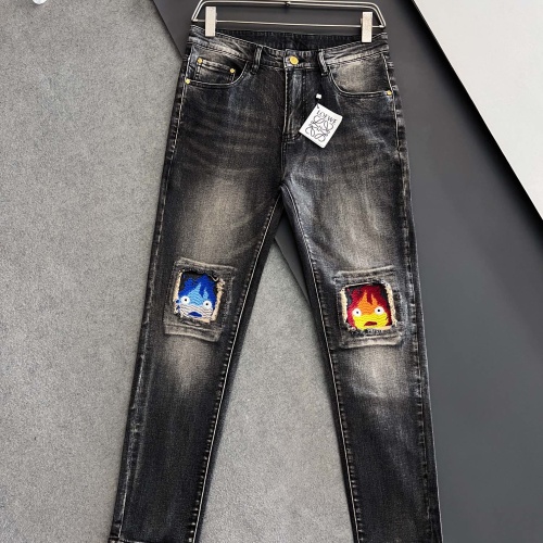 Replica LOEWE Jeans For Men #1178949, $85.00 USD, [ITEM#1178949], Replica LOEWE Jeans outlet from China