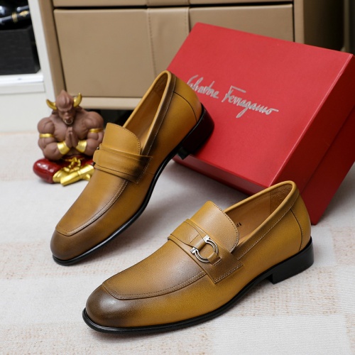 Replica Salvatore Ferragamo Leather Shoes For Men #1178965, $85.00 USD, [ITEM#1178965], Replica Salvatore Ferragamo Leather Shoes outlet from China