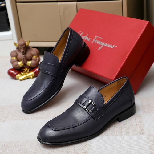 Replica Salvatore Ferragamo Leather Shoes For Men #1178966, $85.00 USD, [ITEM#1178966], Replica Salvatore Ferragamo Leather Shoes outlet from China