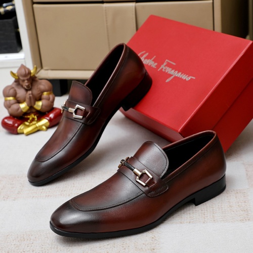 Replica Salvatore Ferragamo Leather Shoes For Men #1178969, $85.00 USD, [ITEM#1178969], Replica Salvatore Ferragamo Leather Shoes outlet from China