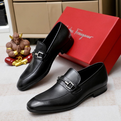 Replica Salvatore Ferragamo Leather Shoes For Men #1178976, $85.00 USD, [ITEM#1178976], Replica Salvatore Ferragamo Leather Shoes outlet from China