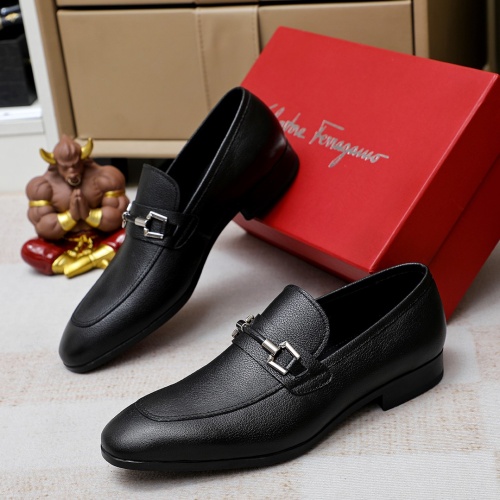 Replica Salvatore Ferragamo Leather Shoes For Men #1178977, $85.00 USD, [ITEM#1178977], Replica Salvatore Ferragamo Leather Shoes outlet from China