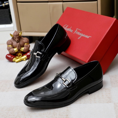 Replica Salvatore Ferragamo Leather Shoes For Men #1178978, $85.00 USD, [ITEM#1178978], Replica Salvatore Ferragamo Leather Shoes outlet from China
