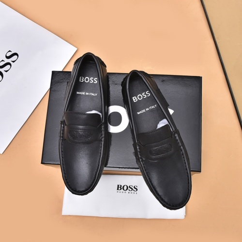 Replica Boss Leather Shoes For Men #1179114 $80.00 USD for Wholesale