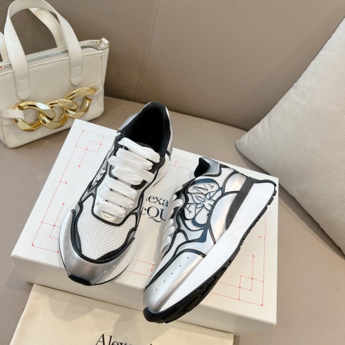 Replica Alexander McQueen Casual Shoes For Women #1179211 $130.00 USD for Wholesale