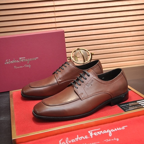 Replica Salvatore Ferragamo Leather Shoes For Men #1179328, $108.00 USD, [ITEM#1179328], Replica Salvatore Ferragamo Leather Shoes outlet from China