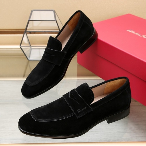 Replica Salvatore Ferragamo Leather Shoes For Men #1179932, $125.00 USD, [ITEM#1179932], Replica Salvatore Ferragamo Leather Shoes outlet from China
