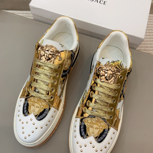 Replica Versace Casual Shoes For Men #1180019 $76.00 USD for Wholesale