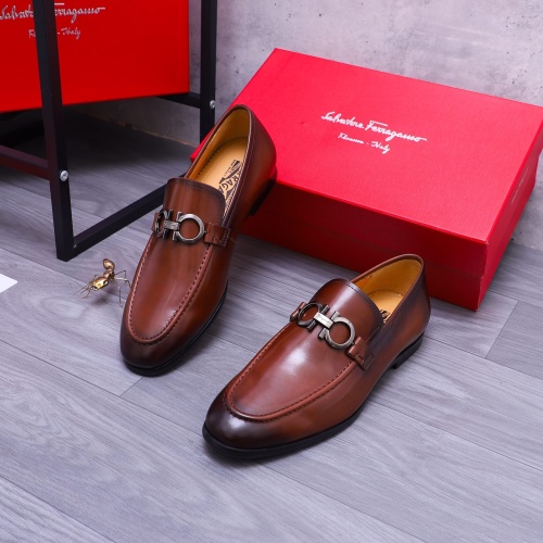 Replica Salvatore Ferragamo Leather Shoes For Men #1180032, $92.00 USD, [ITEM#1180032], Replica Salvatore Ferragamo Leather Shoes outlet from China
