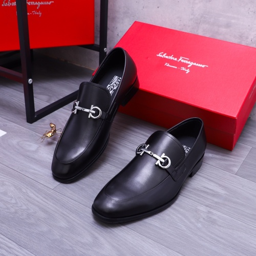 Replica Salvatore Ferragamo Leather Shoes For Men #1180036, $96.00 USD, [ITEM#1180036], Replica Salvatore Ferragamo Leather Shoes outlet from China