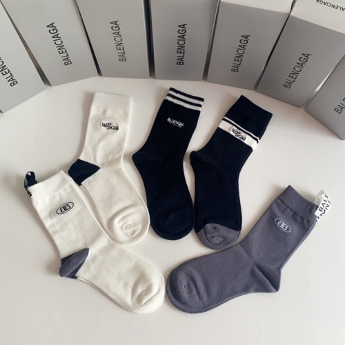 Replica Balenciaga Socks #1180139 $32.00 USD for Wholesale