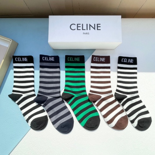 Replica Celine Socks #1180144, $29.00 USD, [ITEM#1180144], Replica Celine Socks outlet from China