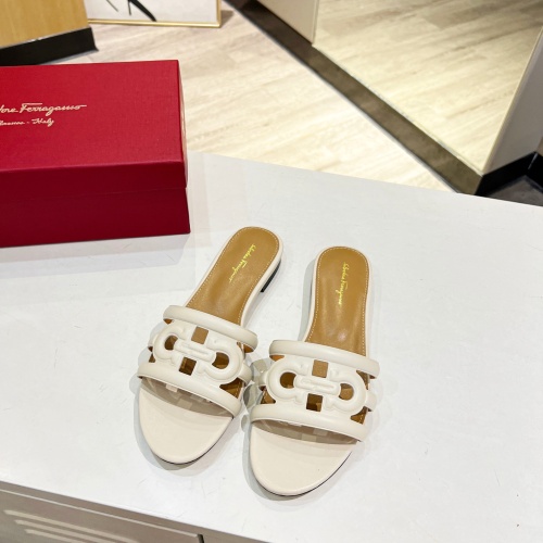 Replica Salvatore Ferragamo Slippers For Women #1180310 $80.00 USD for Wholesale