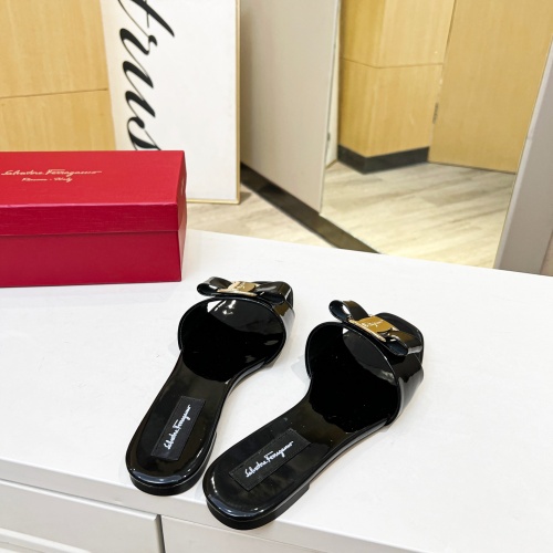 Replica Salvatore Ferragamo Slippers For Women #1180362 $80.00 USD for Wholesale