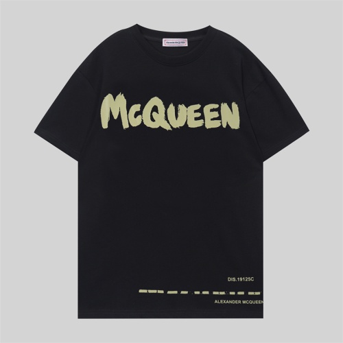 Replica Alexander McQueen T-shirts Short Sleeved For Unisex #1180934, $32.00 USD, [ITEM#1180934], Replica Alexander McQueen T-shirts outlet from China