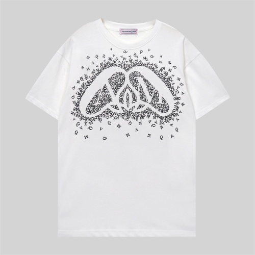 Replica Alexander McQueen T-shirts Short Sleeved For Unisex #1180935, $32.00 USD, [ITEM#1180935], Replica Alexander McQueen T-shirts outlet from China
