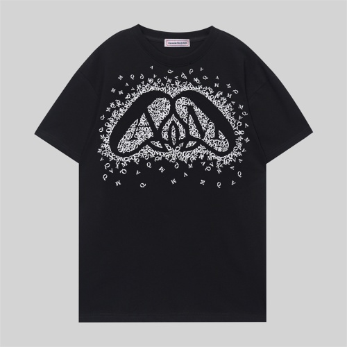 Replica Alexander McQueen T-shirts Short Sleeved For Unisex #1180936, $32.00 USD, [ITEM#1180936], Replica Alexander McQueen T-shirts outlet from China