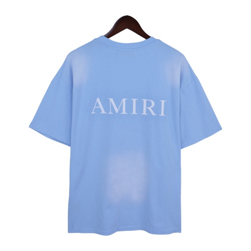 Replica Amiri T-Shirts Short Sleeved For Unisex #1180963 $32.00 USD for Wholesale