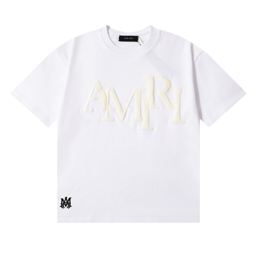 Replica Amiri T-Shirts Short Sleeved For Unisex #1180970, $32.00 USD, [ITEM#1180970], Replica Amiri T-Shirts outlet from China