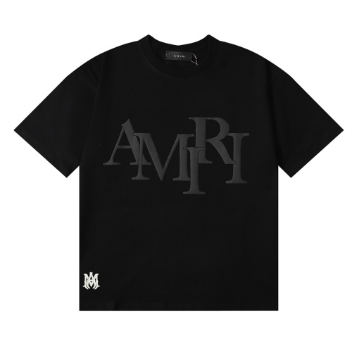 Replica Amiri T-Shirts Short Sleeved For Unisex #1180973, $32.00 USD, [ITEM#1180973], Replica Amiri T-Shirts outlet from China
