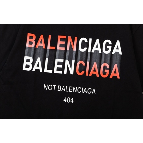 Replica Balenciaga T-Shirts Short Sleeved For Unisex #1181004 $42.00 USD for Wholesale