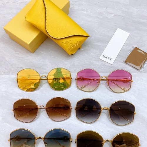 Replica LOEWE AAA Quality Sunglasses #1181157 $60.00 USD for Wholesale