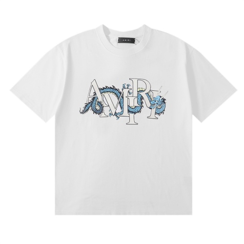 Replica Amiri T-Shirts Short Sleeved For Unisex #1181277, $27.00 USD, [ITEM#1181277], Replica Amiri T-Shirts outlet from China