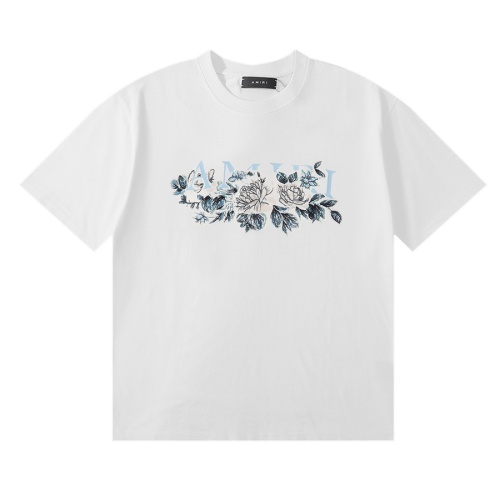 Replica Amiri T-Shirts Short Sleeved For Unisex #1181282, $27.00 USD, [ITEM#1181282], Replica Amiri T-Shirts outlet from China