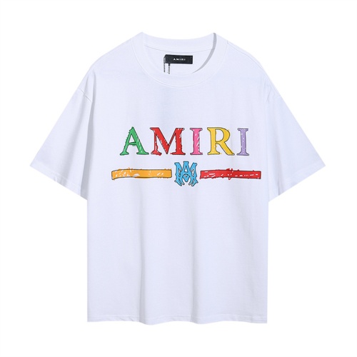 Replica Amiri T-Shirts Short Sleeved For Unisex #1181284, $27.00 USD, [ITEM#1181284], Replica Amiri T-Shirts outlet from China